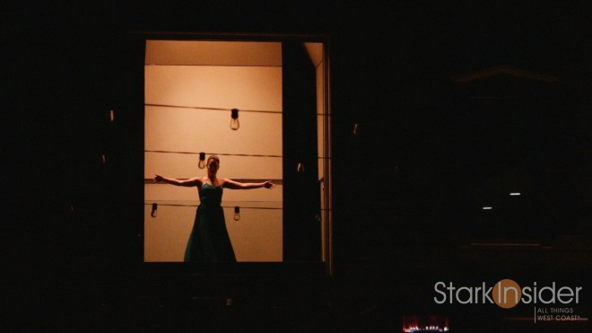 Opera stars Nadine Sierra (above) and Matthew Polenzani performed a stunning moonlight serenade from the historic building at Hall Wines. The patron dinner was part of the annual Nap Valley Festival del Sole.