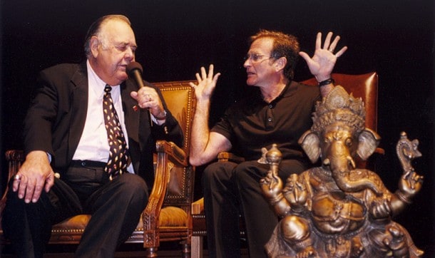 Robin Williams and Jonathan Winters at MVFF