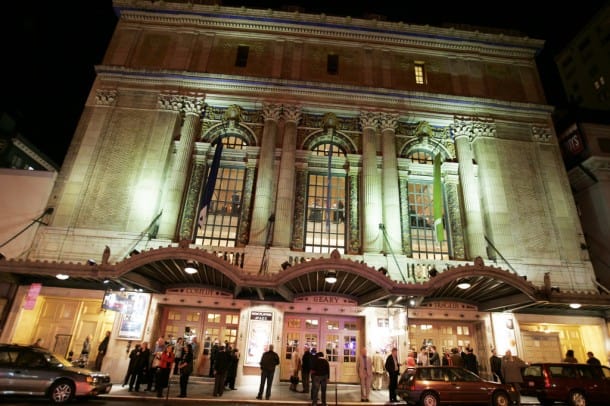 Outside The Geary Theater. Photo by Gene X Hwang/Orange Photography.