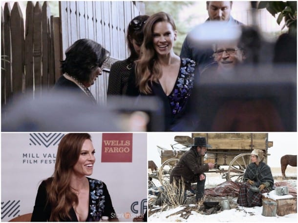 Hilary Swank charmed the press and fans alike when she attended MVFF for a screening of 'The Homesman'.