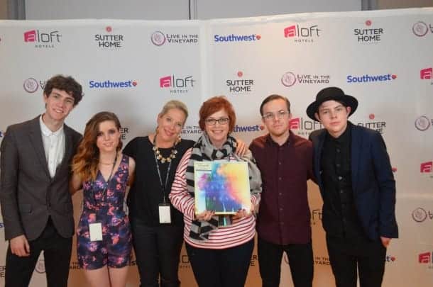 Bobbii Jacobs and Claire Parr with Echosmith