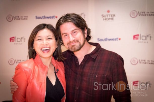 Matt Nathanson with Loni Stark of Stark Insider Matt Nathanson with Loni Stark of Stark Insider