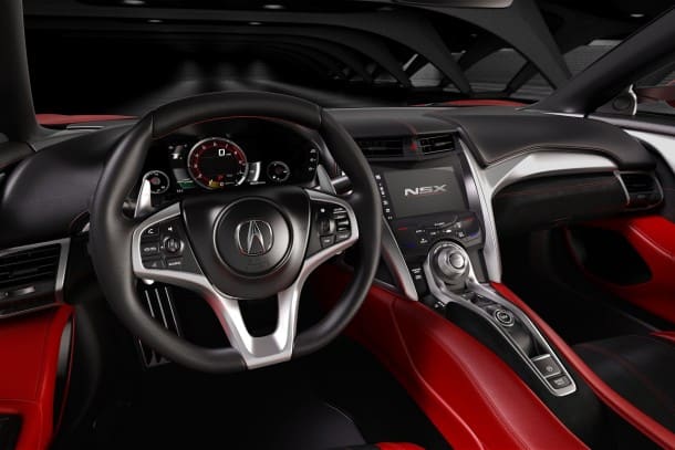 2016 Acura NSX Cockpit