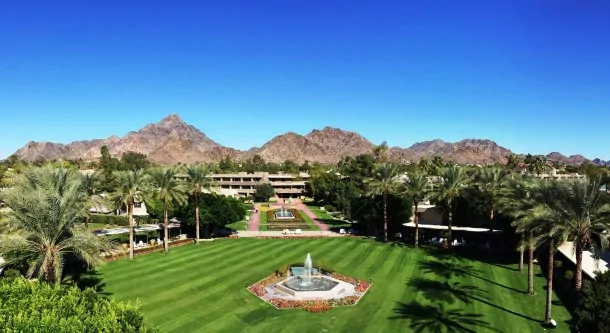 Arizona Biltmore - exterior aerial shot