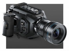 Blackmagic $teals NAB with URSA Mini cinema camera