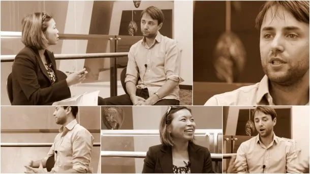 Vincent Kartheiser with Loni Stark - Mad Men Interview