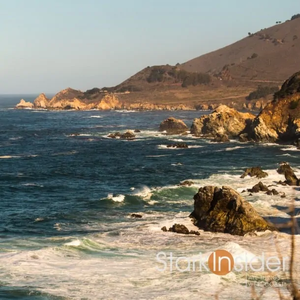 Pacific Ocean = View from Highway 1 California