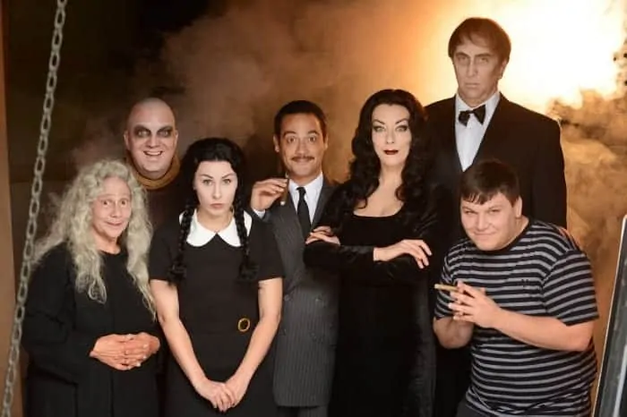 The Addams Family musical - cast