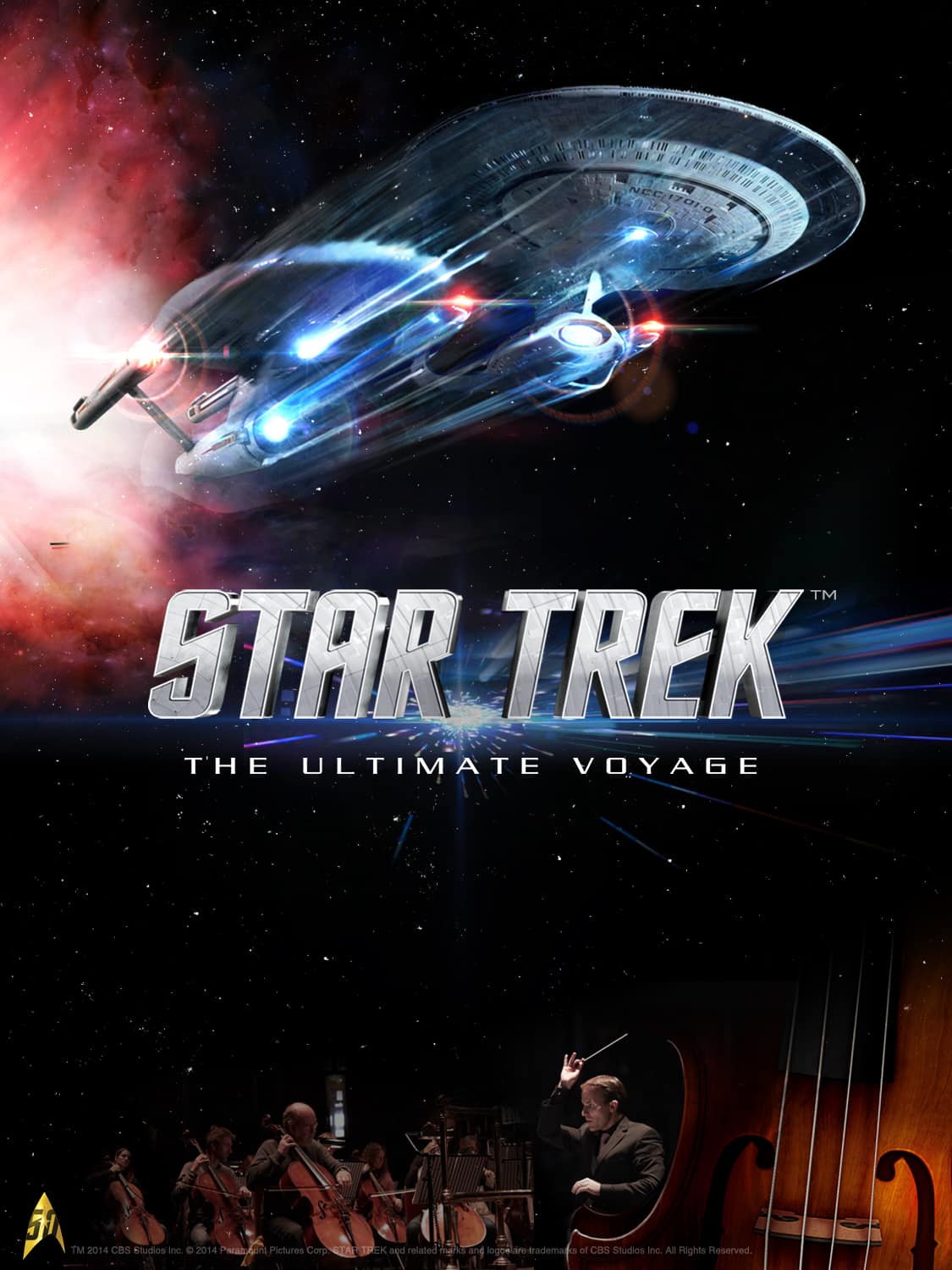 Live event brings five decades of Star Trek to concert halls for the