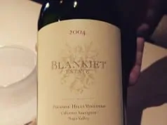 2004 Blankiet Estate Napa Valley Cabernet