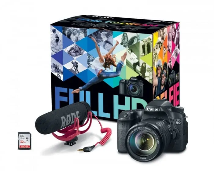 Canon 70D Video Creator Kit