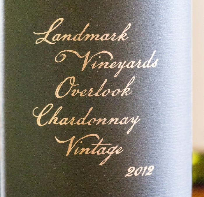 Landmark Vineyards Overlook Chardonnay Sonoma - Wine Review