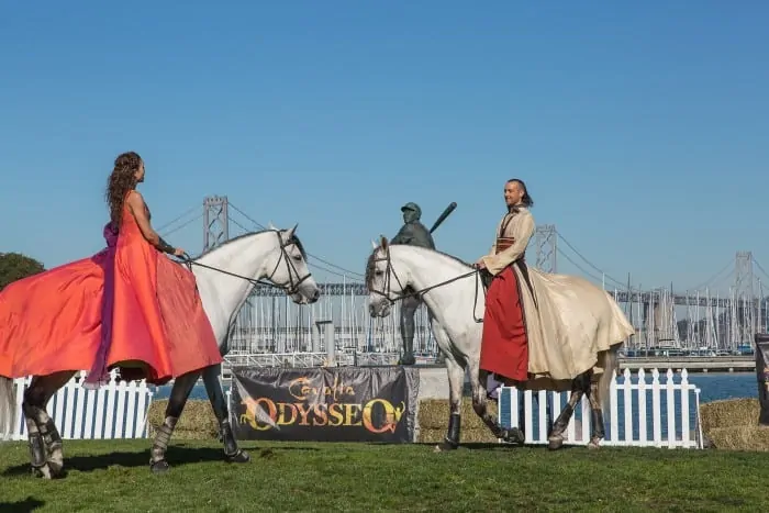 Horse Arrival - Odysseo by Cavalia (AT&T Park, San Franciso)