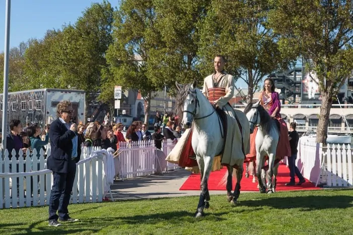 Horse Arrival - Odysseo by Cavalia (AT&T Park, San Franciso)