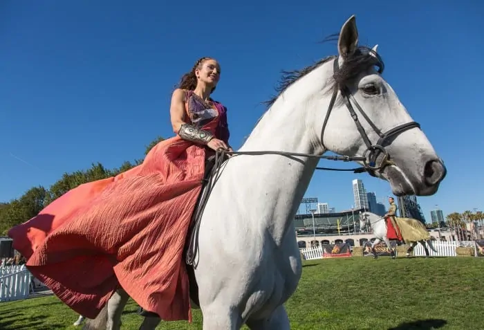 Horse Arrival - Odysseo by Cavalia (AT&T Park, San Franciso)