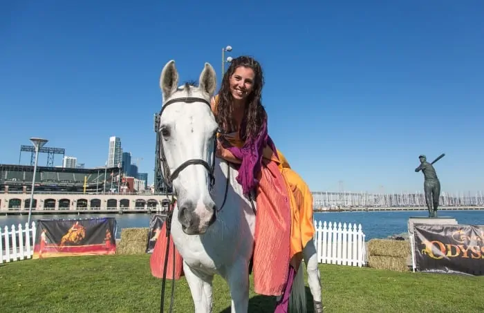 Horse Arrival - Odysseo by Cavalia (AT&T Park, San Franciso)