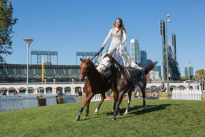 Horse Arrival - Odysseo by Cavalia (AT&T Park, San Franciso)