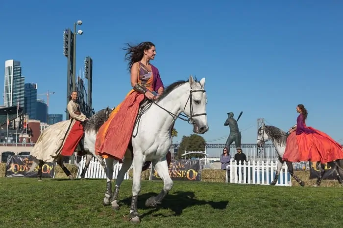 Horse Arrival - Odysseo by Cavalia (AT&T Park, San Franciso)