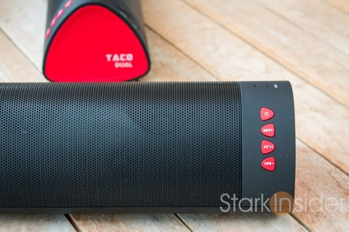 iDeaUSA Taco Dual Boombox Stereo Sound Speaker (Review)