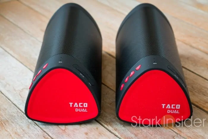 iDeaUSA Taco Dual Boombox Stereo Sound Speaker (Review)