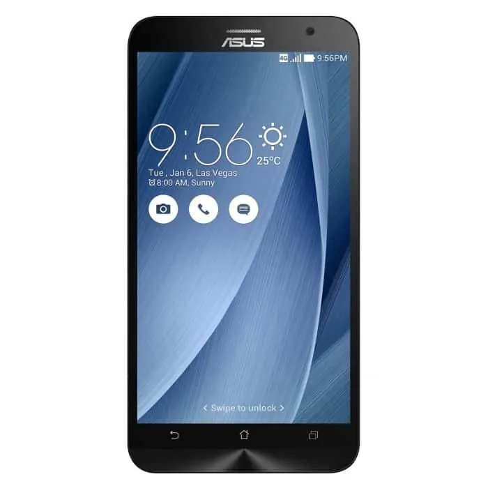 ASUS ZenFone 2 Cellphone, 16GB, Silver (Unlocked)