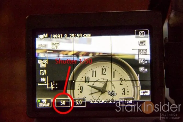 Best settings for shooting video Canon EOS 70D