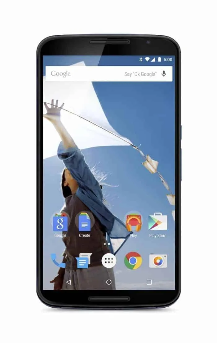 Motorola Nexus 6 Unlocked Cellphone, 32GB, Midnight Blue 