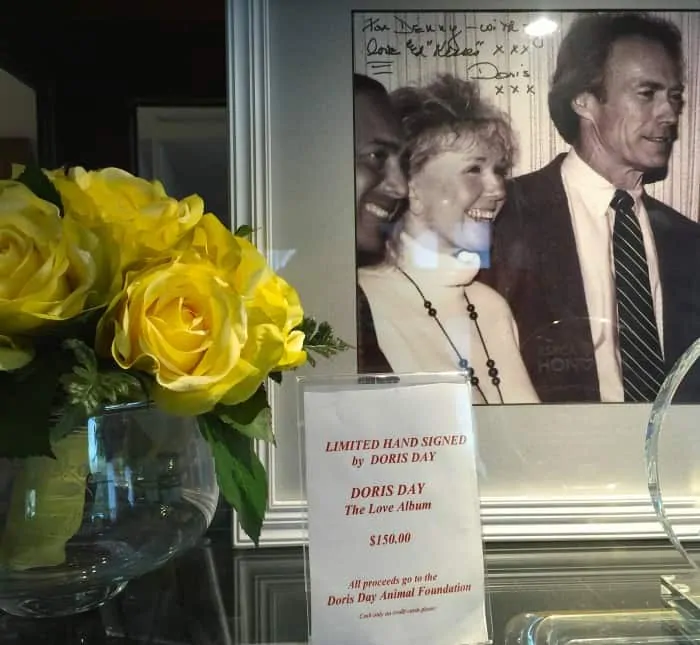Doris and Clint Eastwood at the Cypress Inn - Carmel, California