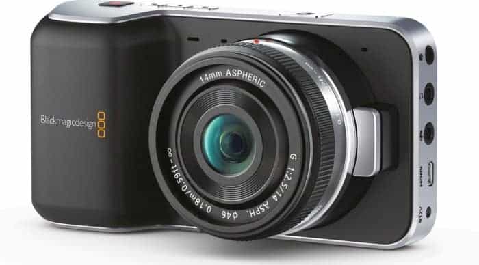 Blackmagic Pocket Cinema Camera. Perfect for filmmakers.