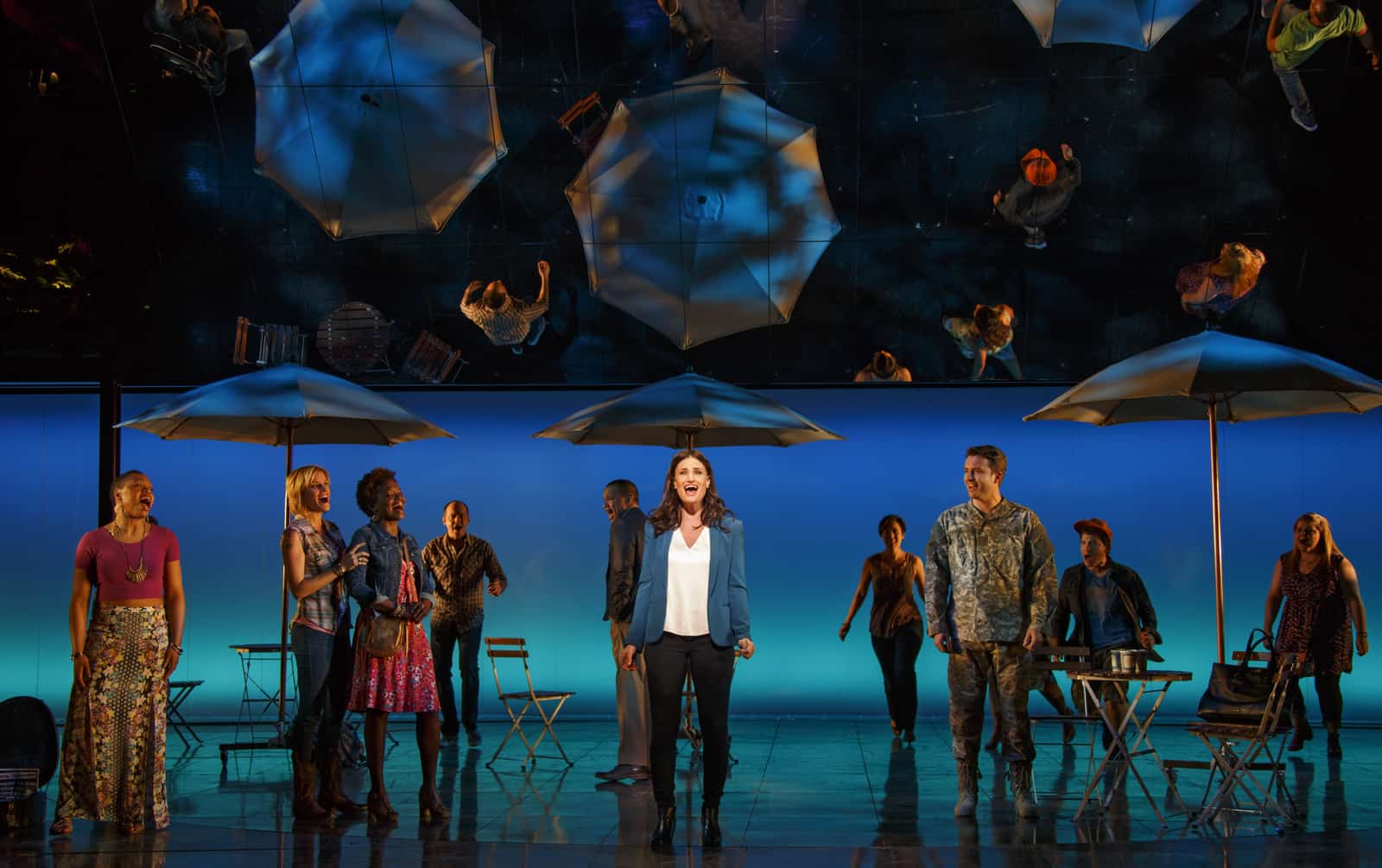 Idina Menzel and the cast of IF/THEN