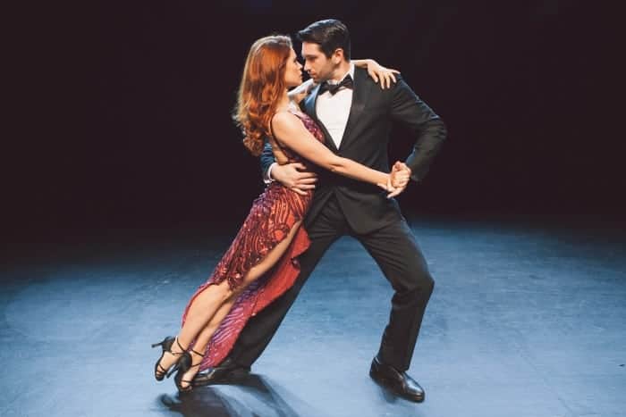 Anna Trebunskaya and Dmitry Chaplin in Luis Bravo’s FOREVER TANGO, playing at San Francisco’s newly remodeled Herbst Theatre beginning December 20, 2015. Photo credit: Alexa Sonner