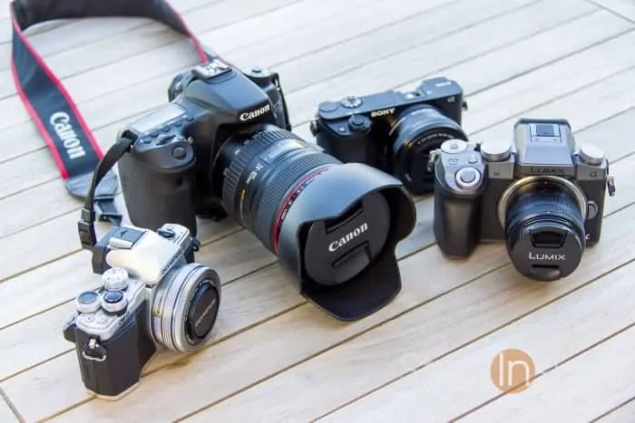 Top 3 Mirrorless Cameras