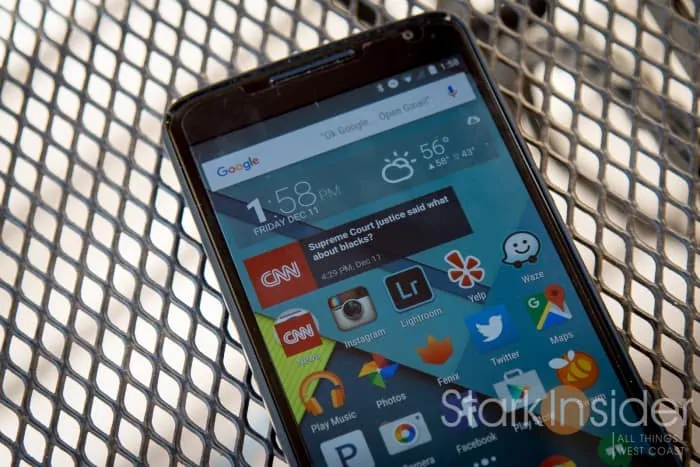 Nexus 6 - Best Android Smartphone of 2015