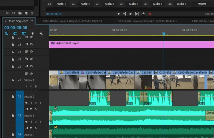 Voice-over in Premiere Pro