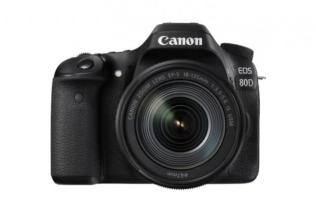 Canon 80D compared to 70D