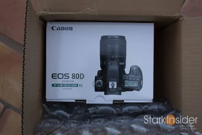 Canon EOS 80D Unboxing