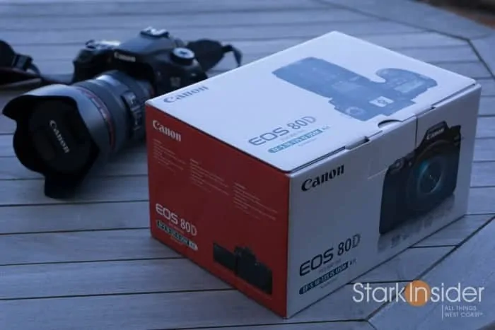 Canon EOS 80D Unboxing