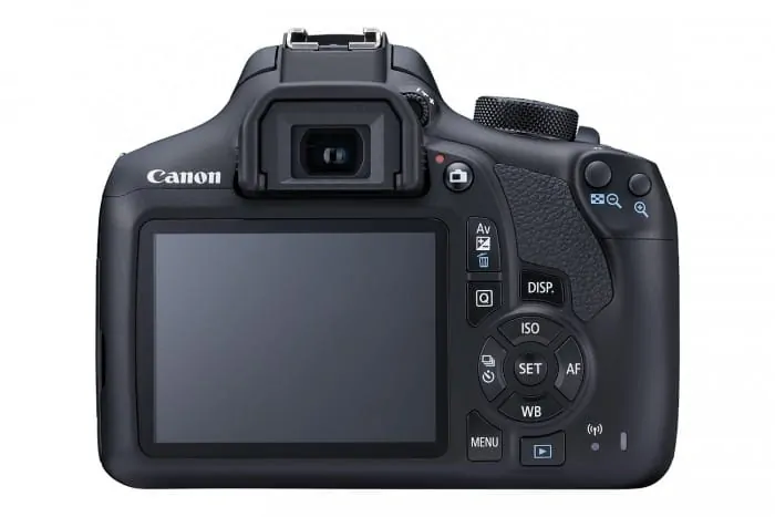 Canon EOS Rebel T6 LCD and buttons