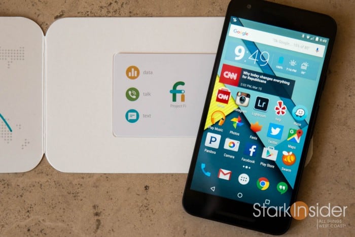 Google Nexus 5X and Project Fi