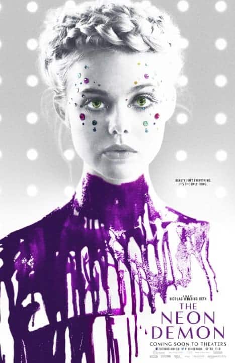 The Neon Demon Official Movie Poster - Elle Fanning