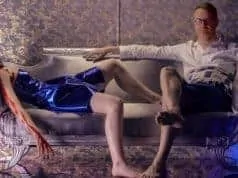 Elle Fanning with Nicolas Winding Refn