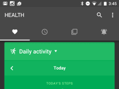 Pebble Health Tab