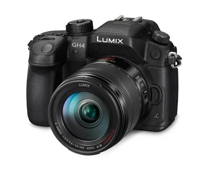 Panasonic DMC-GH4 Mirrorless Micro Four Thirds Digital Camera with Lumix G Vario 14-140mm Lens