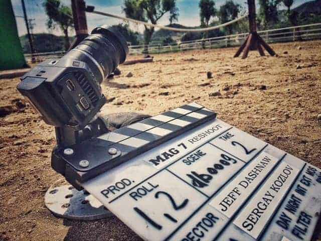 Blackmagic Pocket Cinema Camera on the set of 'Ben Hur' (2016)