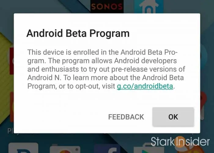 Android 7.0 Nougat What's New: Anrdoid Beta Program