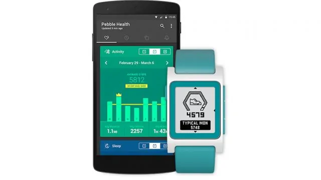 Pebble Health App Updates 2016