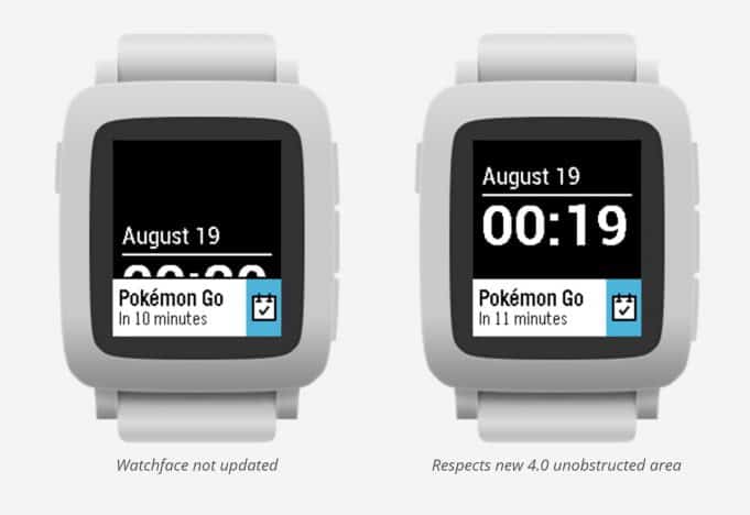 Pebble OS 4 - Timeline Quick View