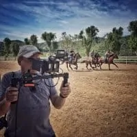 Shooting 'Ben Hur' action sequence with the Blackmagic Pocket Cinema Camera.