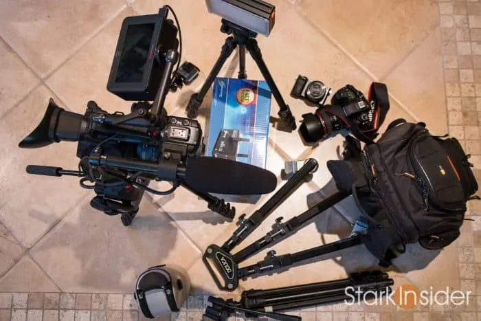 Clinton Stark - What's in my video bag? DSLR filmmaking gear explained
