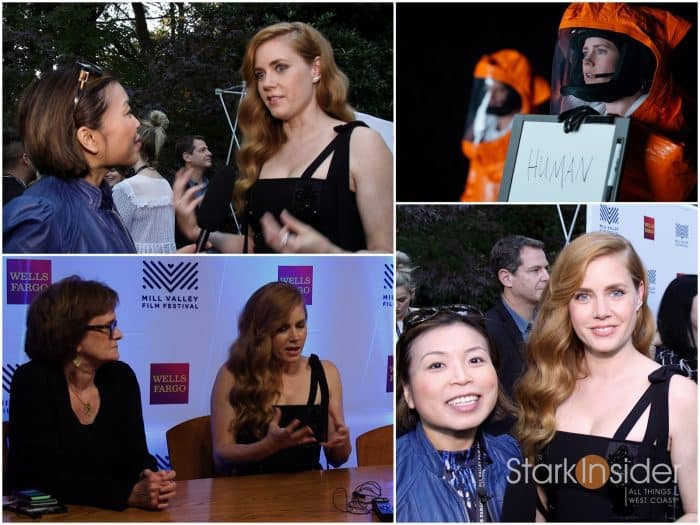 Amy Adams ARRIVAL - Interview Mill Valley Film Festival